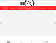 Tablet Screenshot of portomx.com.mx